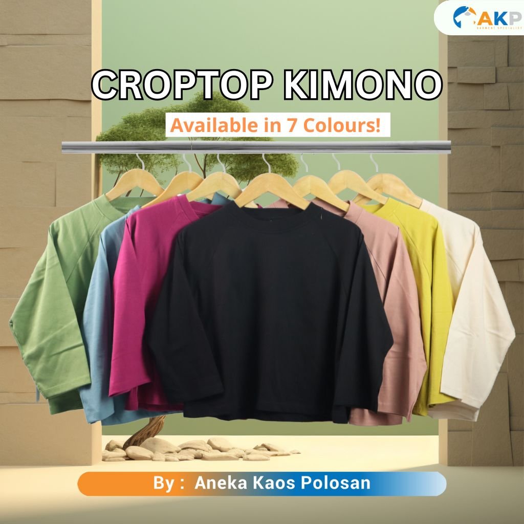 Shirt Croptop Kimono