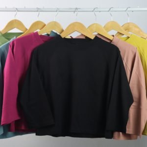 Shirt Croptop Long Sleeves