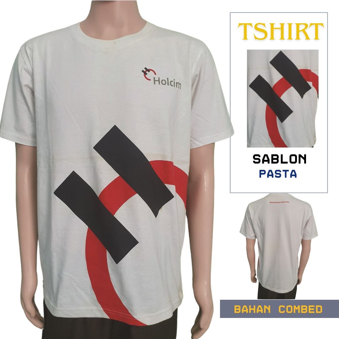 Tshirt Promosi - Holcim