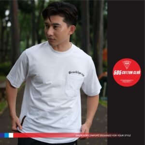 505 Kaos Oversize Pocket T-Shirt Cotton Combed 20S Brooklyn