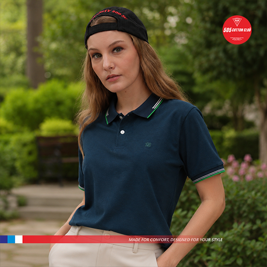 EP_S.Kancing Polo Waffle_Hijau Triton