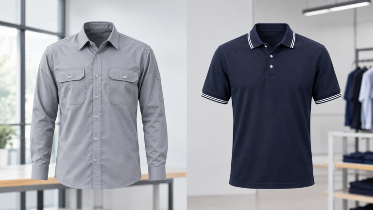 Kemeja Kerja vs Polo Shirt: Mana yang Lebih Cocok untuk Seragam Perusahaan?