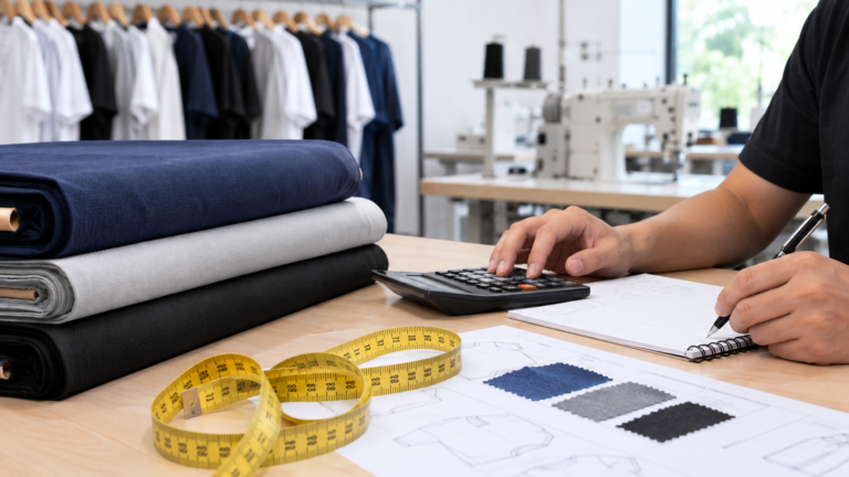 Cara Menghitung Kebutuhan Kain untuk Produksi Baju